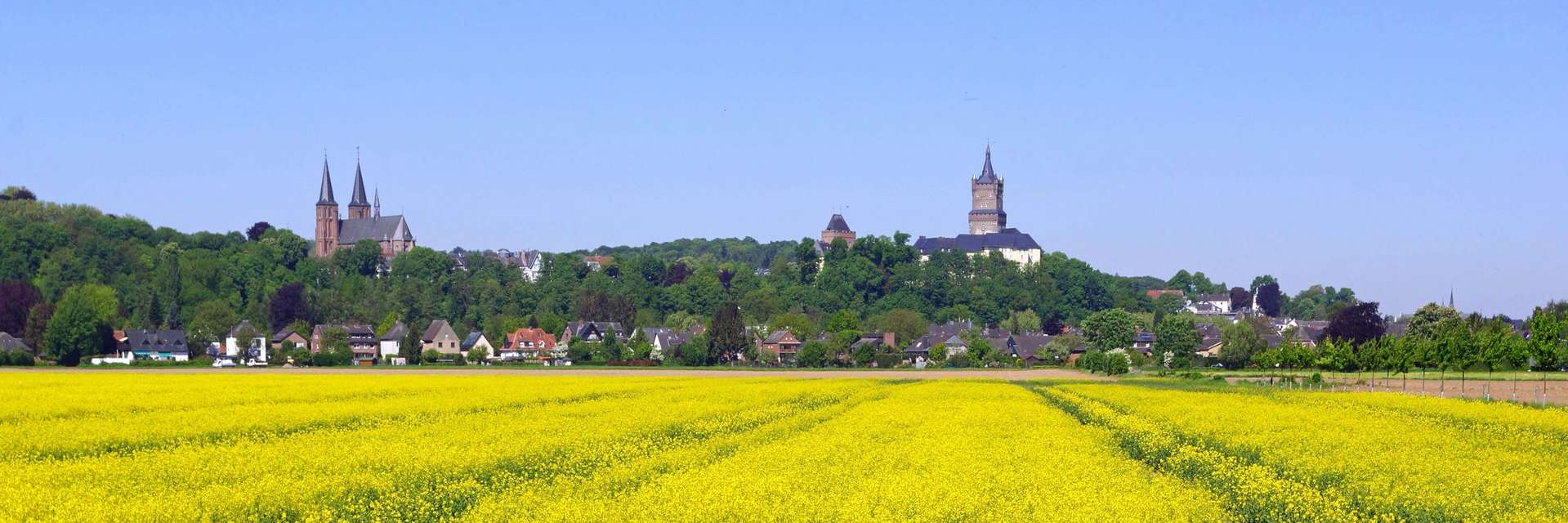 Naturlandschaft um Kleve am Niederrhein